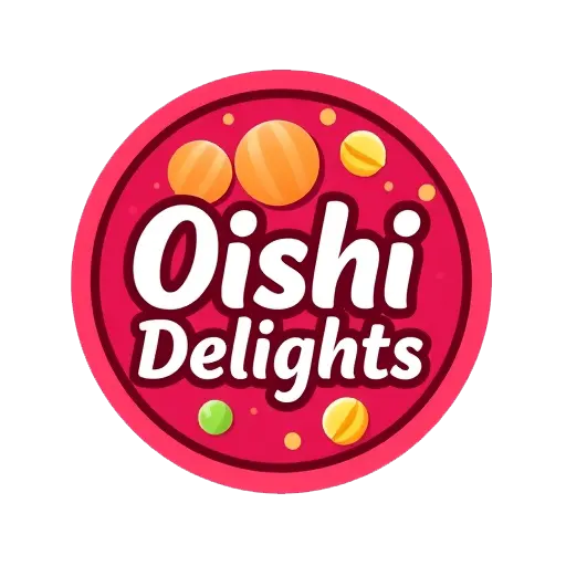 Oishi Delights slot machine logo